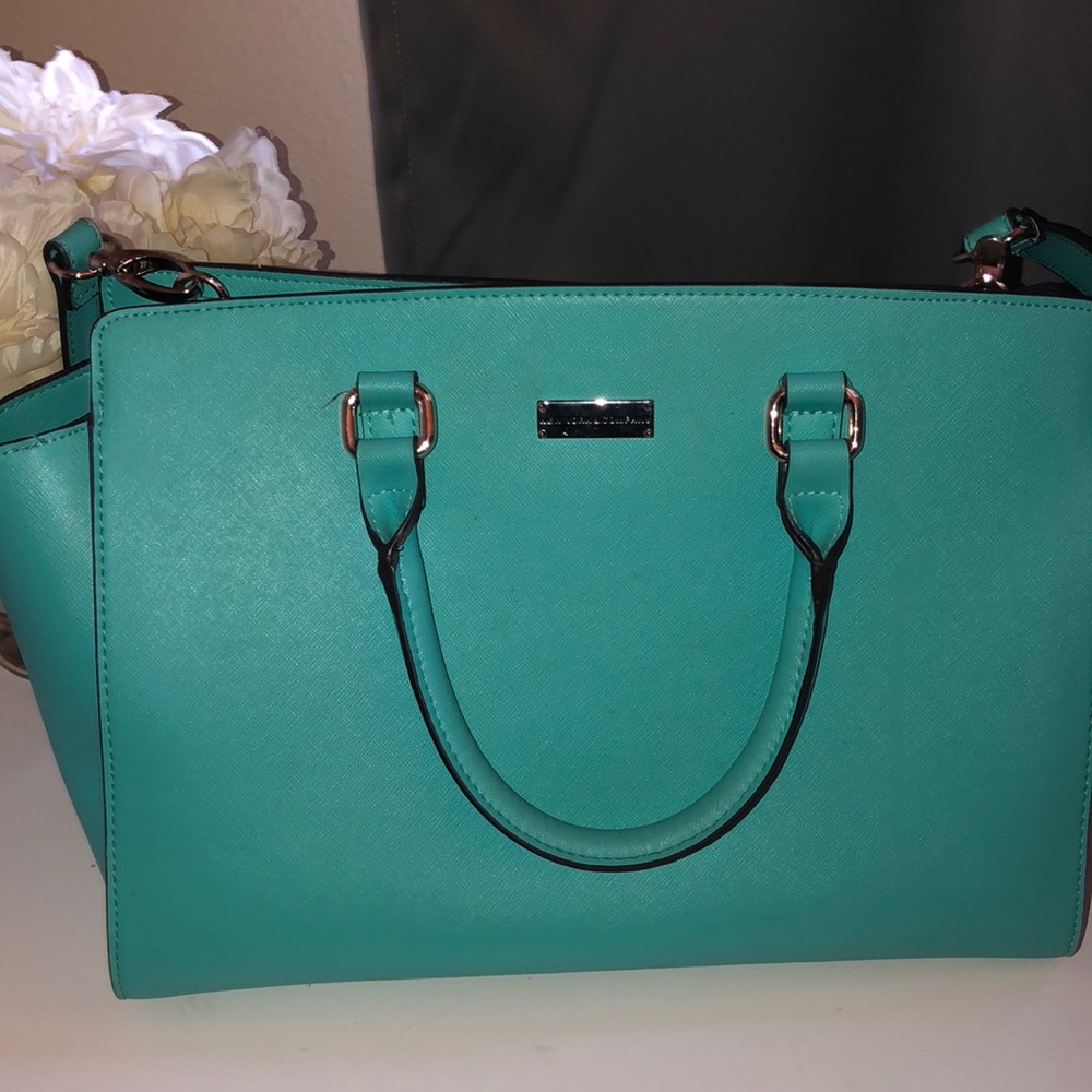 Turquoise Satchel